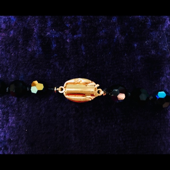 Swarovski dark blue haze borealis crystal - Picture 4 of 4